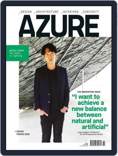 AZURE October 1st, 2019 Digital Back Issue Cover