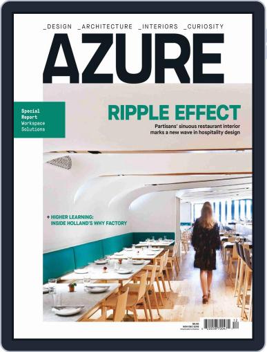 AZURE (Digital) November 1st, 2018 Issue Cover