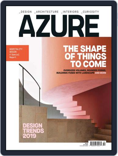 AZURE October 1st, 2018 Digital Back Issue Cover