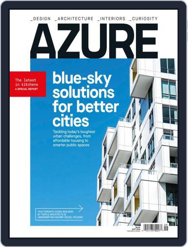 AZURE (Digital) September 1st, 2018 Issue Cover