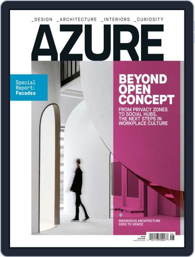 AZURE June 1st, 2018 Digital Back Issue Cover