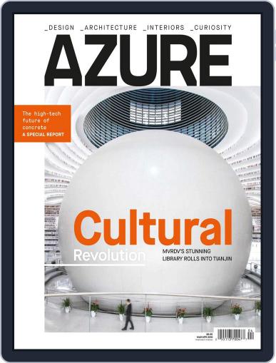 AZURE March 1st, 2018 Digital Back Issue Cover