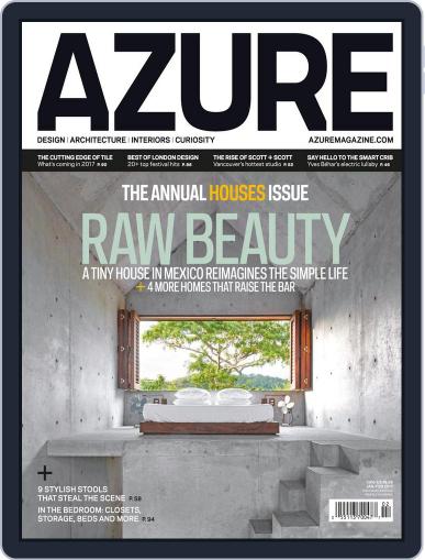 AZURE (Digital) January 1st, 2017 Issue Cover