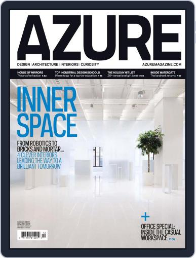AZURE (Digital) November 1st, 2016 Issue Cover
