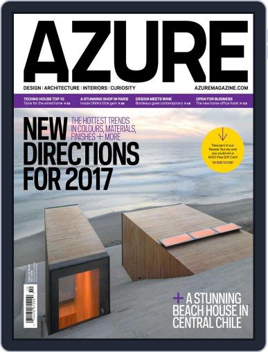 AZURE (Digital) October 1st, 2016 Issue Cover