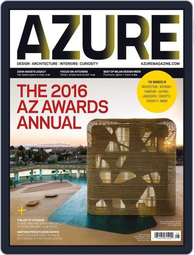 AZURE (Digital) June 20th, 2016 Issue Cover