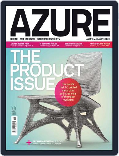 AZURE (Digital) May 1st, 2016 Issue Cover