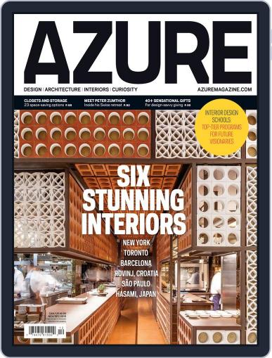 AZURE (Digital) November 1st, 2015 Issue Cover