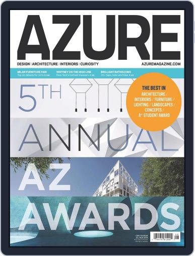 AZURE (Digital) July 1st, 2015 Issue Cover