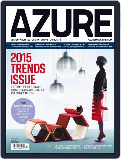 AZURE (Digital) September 22nd, 2014 Issue Cover