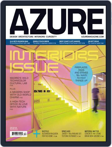 AZURE (Digital) October 28th, 2013 Issue Cover