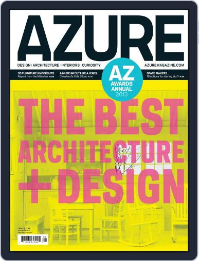 AZURE June 17th, 2013 Digital Back Issue Cover