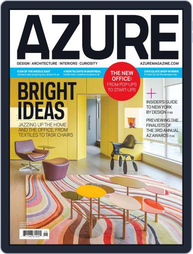 AZURE (Digital) May 6th, 2013 Issue Cover