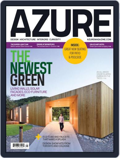 AZURE (Digital) March 25th, 2013 Issue Cover