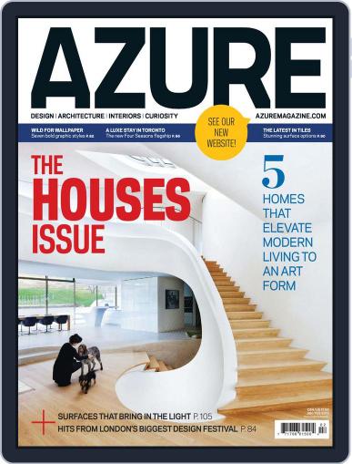 AZURE (Digital) December 17th, 2012 Issue Cover