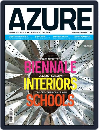 AZURE October 30th, 2012 Digital Back Issue Cover