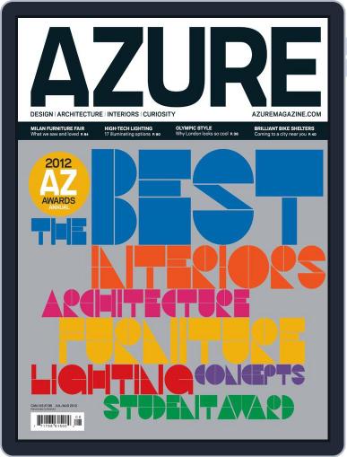 AZURE (Digital) June 19th, 2012 Issue Cover