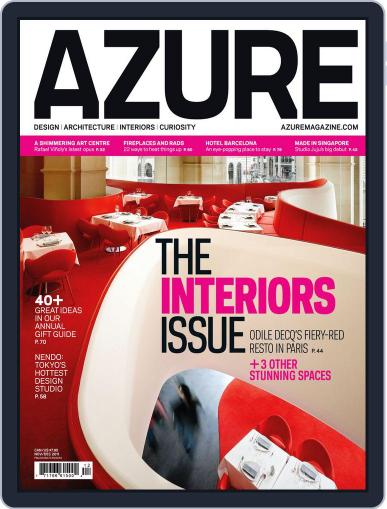 AZURE November 1st, 2011 Digital Back Issue Cover
