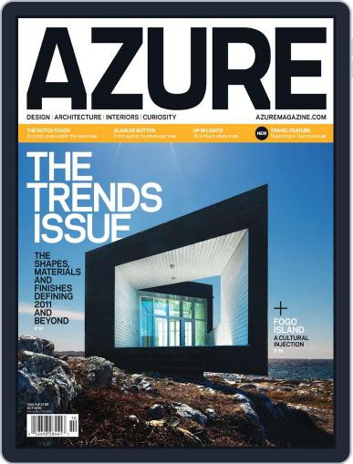 AZURE September 17th, 2010 Digital Back Issue Cover