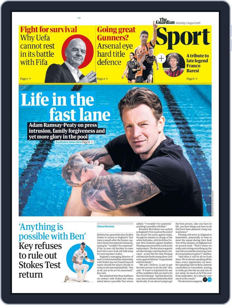 Guardian - Sport (Digital) Subscription