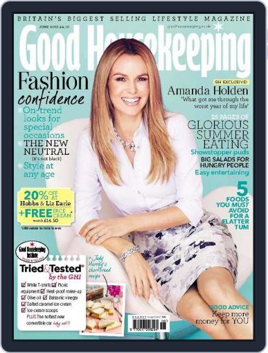 Good Housekeeping UK April 30th, 2015 Digital Back Issue Cover
