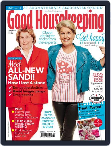 Good Housekeeping UK January 1st, 2015 Digital Back Issue Cover