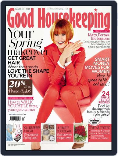Good Housekeeping UK February 4th, 2014 Digital Back Issue Cover