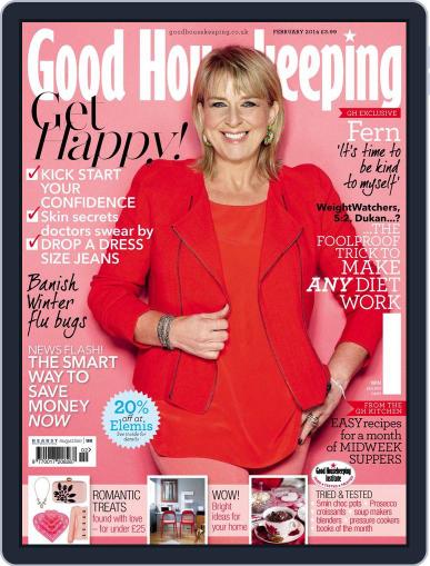 Good Housekeeping UK January 2nd, 2014 Digital Back Issue Cover