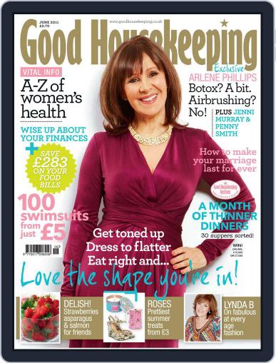 Good Housekeeping UK May 1st, 2011 Digital Back Issue Cover