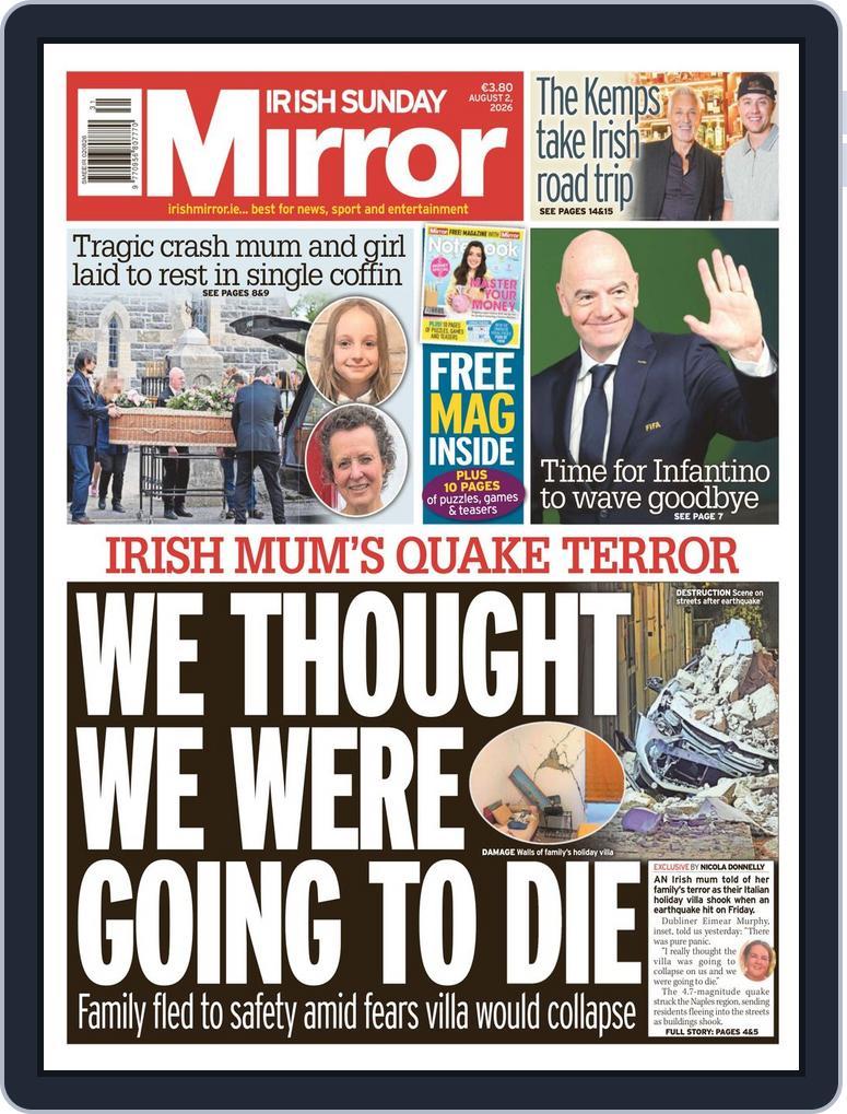 Irish Sunday Mirror (Digital) Subscription