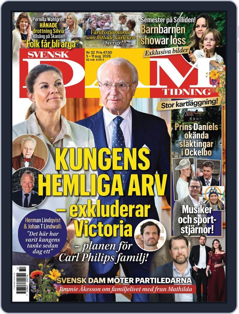 Svensk Damtidning (Digital) Subscription                    August 5th, 2026 Issue