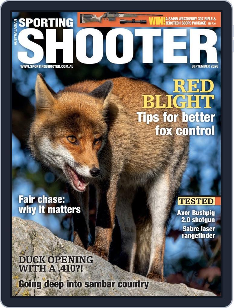 Sporting Shooter (Digital) Subscription                    September 1st, 2026 Issue