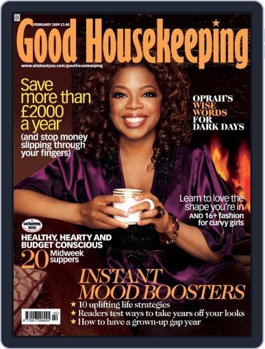 Good Housekeeping UK December 23rd, 2008 Digital Back Issue Cover