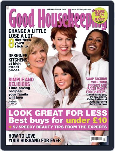 Good Housekeeping UK July 25th, 2008 Digital Back Issue Cover