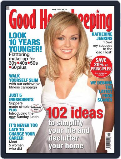 Good Housekeeping UK February 27th, 2008 Digital Back Issue Cover