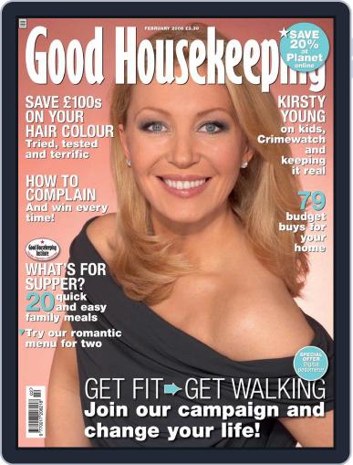 Good Housekeeping UK January 15th, 2008 Digital Back Issue Cover