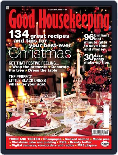Good Housekeeping UK November 15th, 2007 Digital Back Issue Cover
