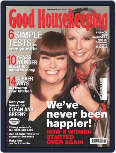 Good Housekeeping UK August 8th, 2007 Digital Back Issue Cover