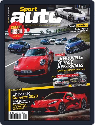 Sport Auto France September 1st, 2019 Digital Back Issue Cover