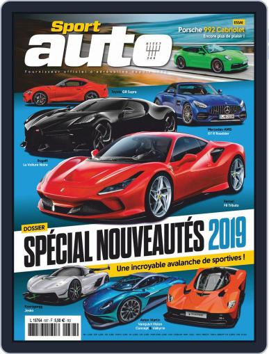 Sport Auto France April 1st, 2019 Digital Back Issue Cover