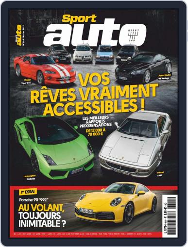 Sport Auto France February 1st, 2019 Digital Back Issue Cover