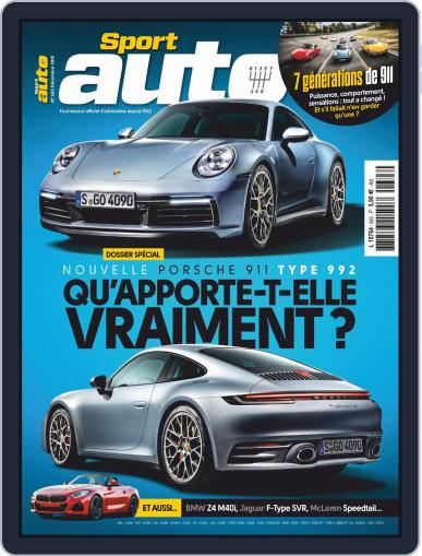 Sport Auto France December 1st, 2018 Digital Back Issue Cover