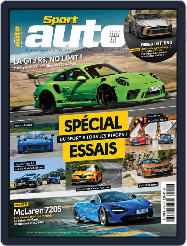 Sport Auto France August 1st, 2018 Digital Back Issue Cover