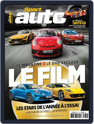 Sport Auto France January 1st, 2018 Digital Back Issue Cover
