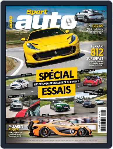 Sport Auto France August 1st, 2017 Digital Back Issue Cover