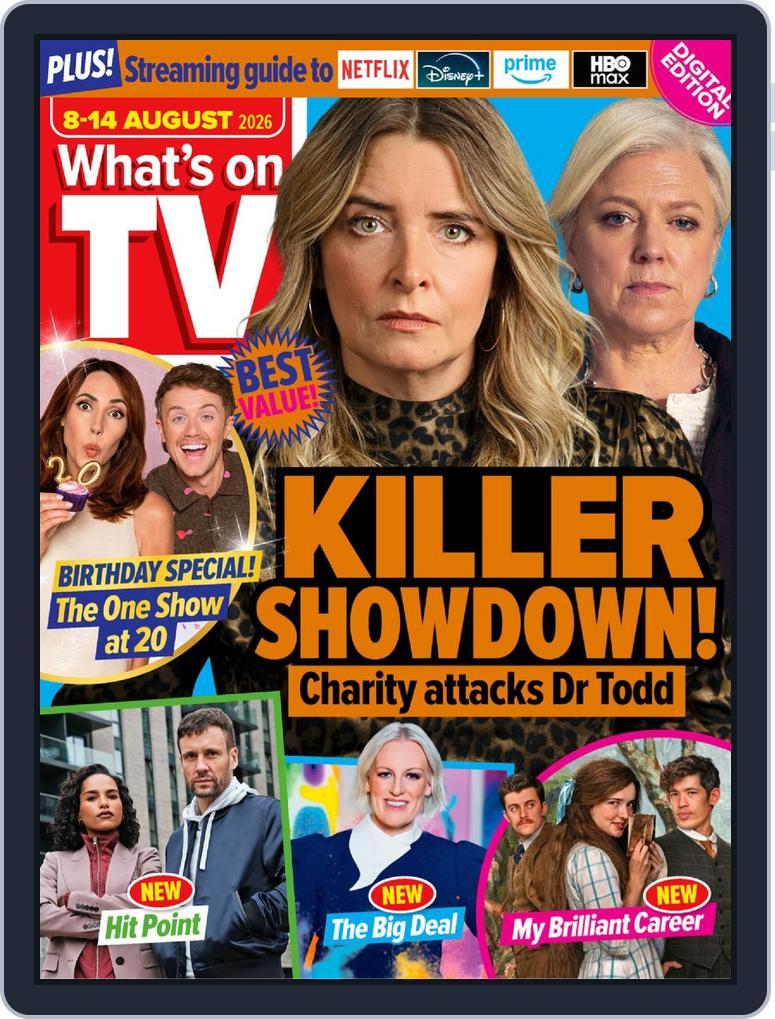 What's on TV (Digital) Subscription                    August 8th, 2026 Issue