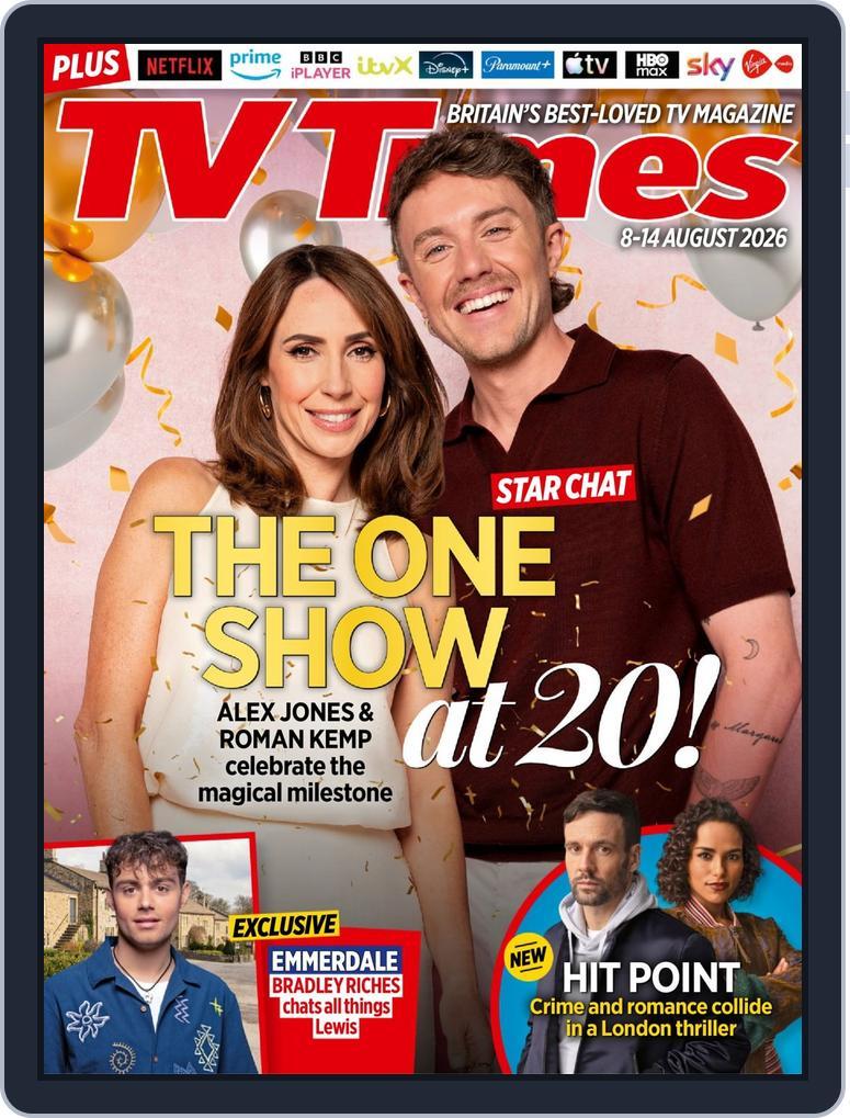 TV Times (Digital) Subscription                    August 8th, 2026 Issue