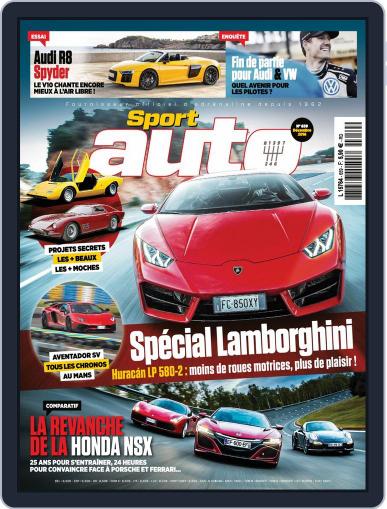 Sport Auto France December 1st, 2016 Digital Back Issue Cover