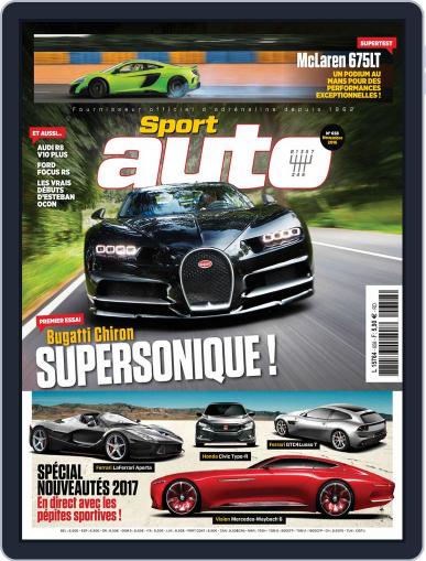 Sport Auto France November 1st, 2016 Digital Back Issue Cover
