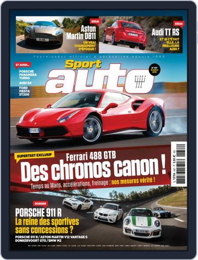 Sport Auto France October 1st, 2016 Digital Back Issue Cover